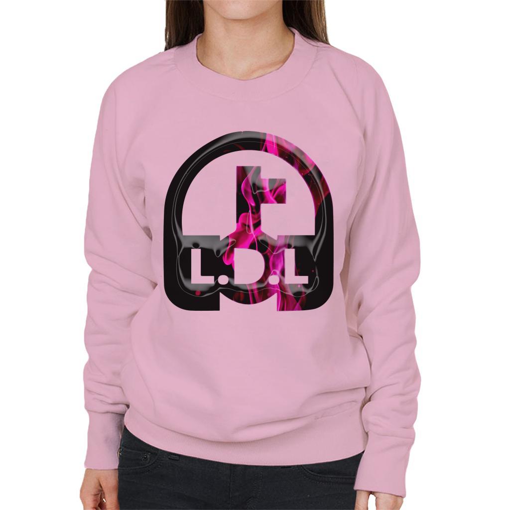 Lockdown Legends Pink Logo Women's Sweatshirt-Lockdown Legends-Essential Republik