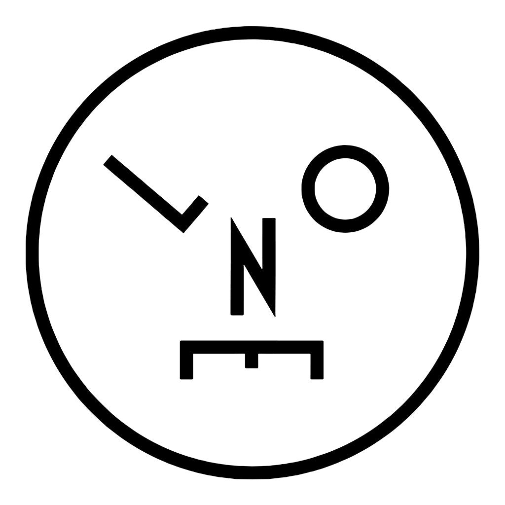 LNOE Circle Logo Black Mug-LNOE-Essential Republik