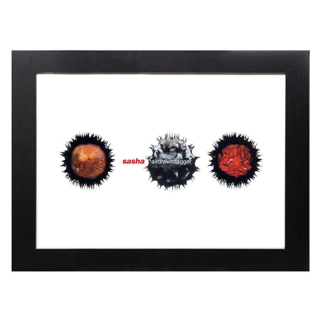 Sasha | Air Drawn Dagger Album Art A3 and A4 Prints (framed or unframed)-LNOE-Essential Republik