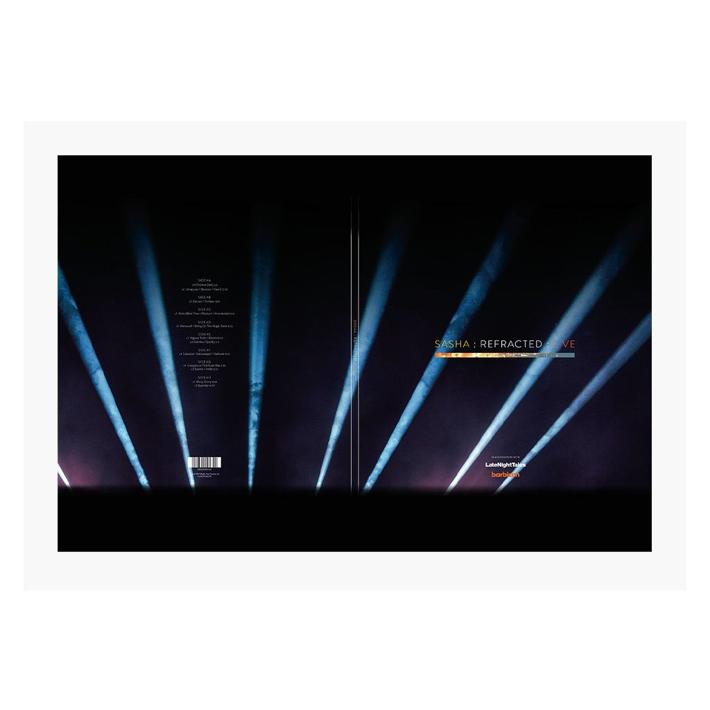 Sasha | reFracted | Live Album Art A3 and A4 Prints (framed or unframed)-LNOE-Essential Republik