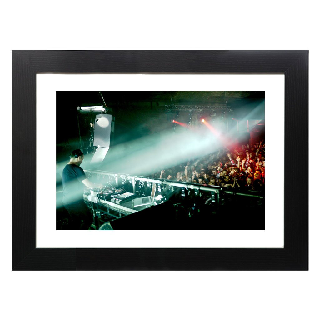 Sasha | Warehouse Project Dec 2010 III By Lindsay Barchan A3 and A4 Prints (framed or unframed)-LNOE-Essential Republik