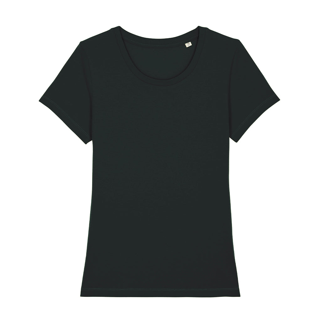LNOE Circle Logo Back Print Women's Iconic Fitted T-Shirt-LNOE-Essential Republik