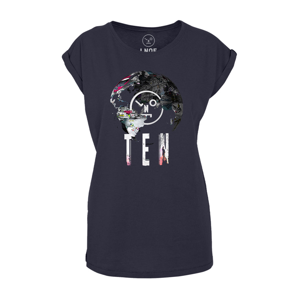 LNOE Ten World Tour Women's Casual T-Shirt-LNOE-Essential Republik