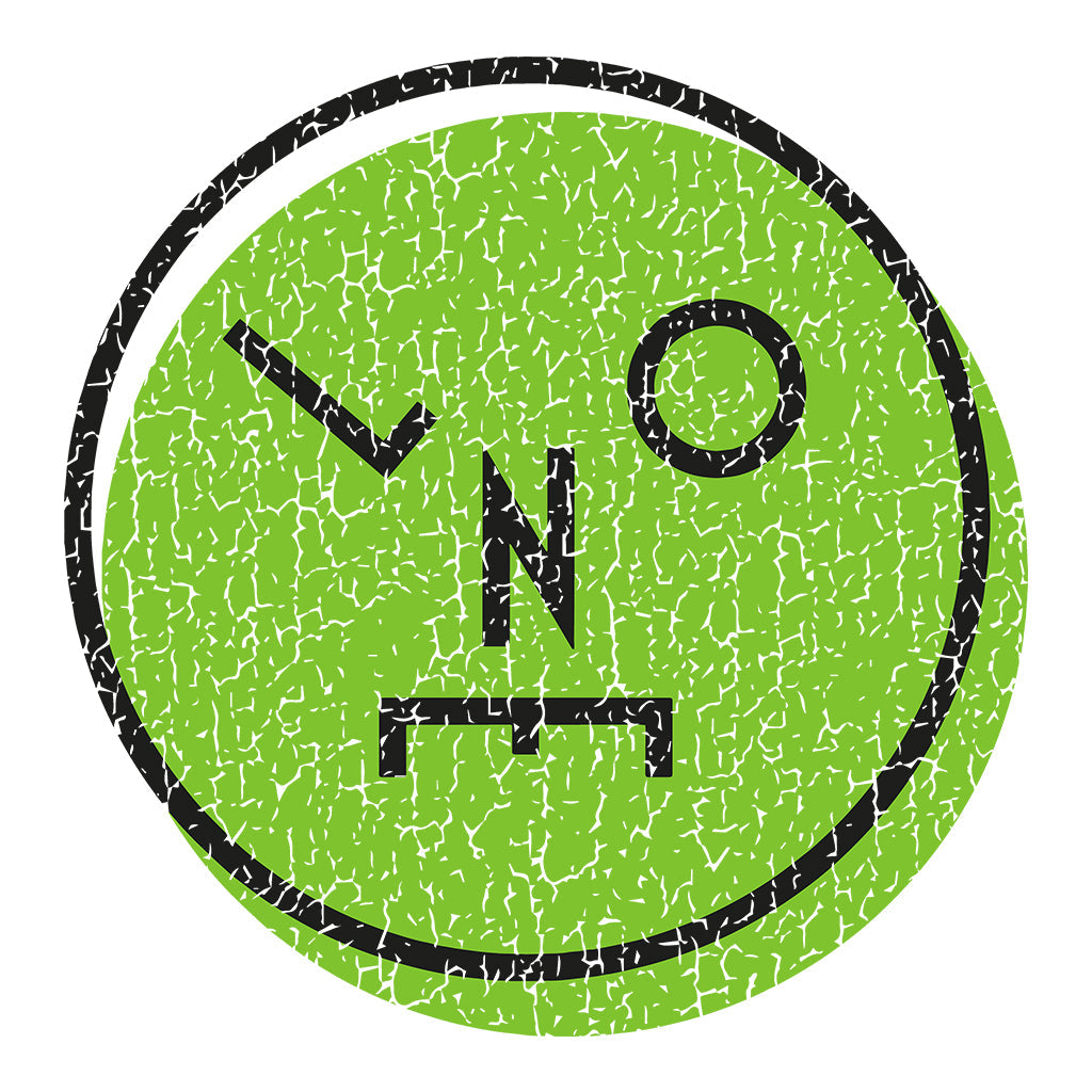 LNOE Circle Logo Distressed Green Unisex Organic T-Shirt-LNOE-Essential Republik
