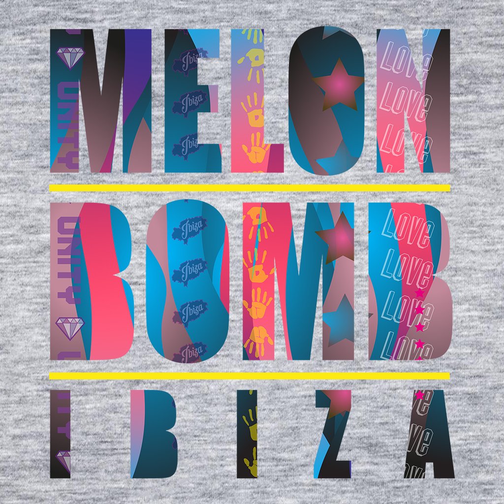 Melon Bomb Ibiza 2021 Dark Logo Front And Back Print Women's Casual T-Shirt-Melon Bomb-Essential Republik