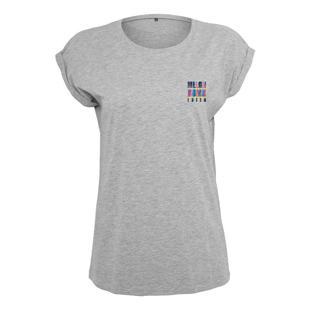 Melon Bomb Ibiza 2021 Dark Logo Front And Back Print Women's Casual T-Shirt-Melon Bomb-Essential Republik