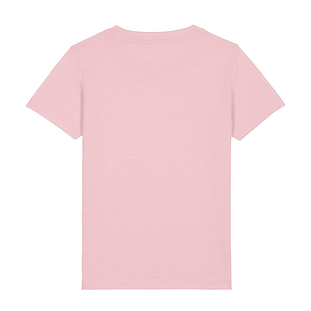 Melon Bomb Pink Square Logo Kid's Organic T-Shirt-Melon Bomb-Essential Republik