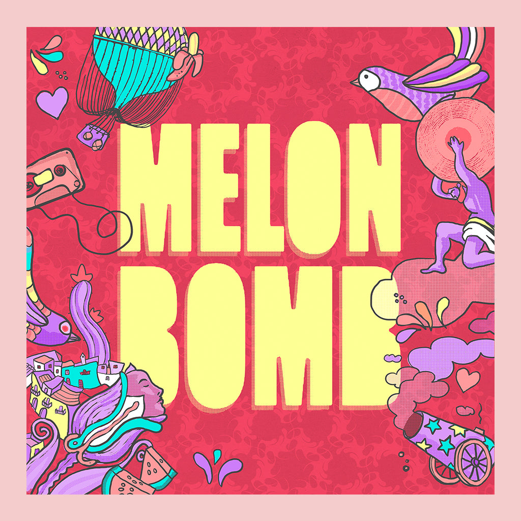 Melon Bomb Fiesta Logo Kid's Organic T-Shirt-Melon Bomb-Essential Republik