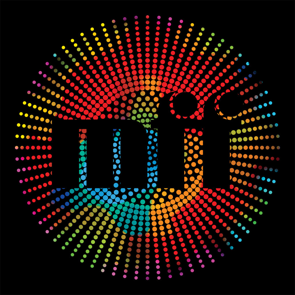 Music For Freaks Rainbow Logo Unisex Organic T-Shirt-Music For Freaks-Essential Republik