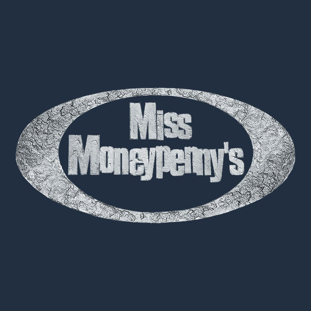 Miss Moneypenny's Silver Logo Front And Back Print Unisex Cruiser Iconic Hoodie-Miss Moneypenny's-Essential Republik