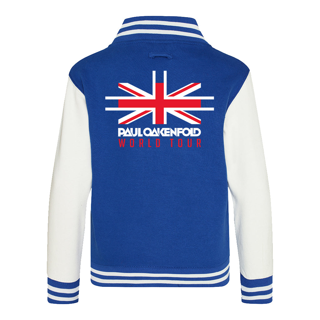 Paul Oakenfold World Tour London Men's Varsity Jacket-Paul Oakenfold-Essential Republik