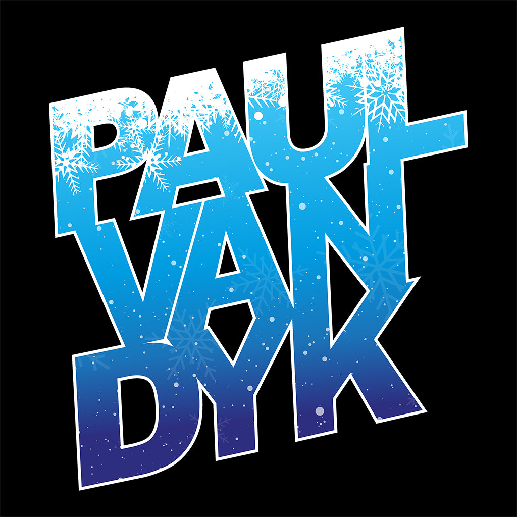 Paul van Dyk Blue Christmas Logo Unisex Organic T-Shirt-Paul van Dyk-Essential Republik