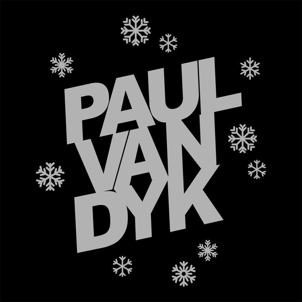 Paul van Dyk Grey Christmas Logo Unisex Organic T-Shirt-Paul van Dyk-Essential Republik