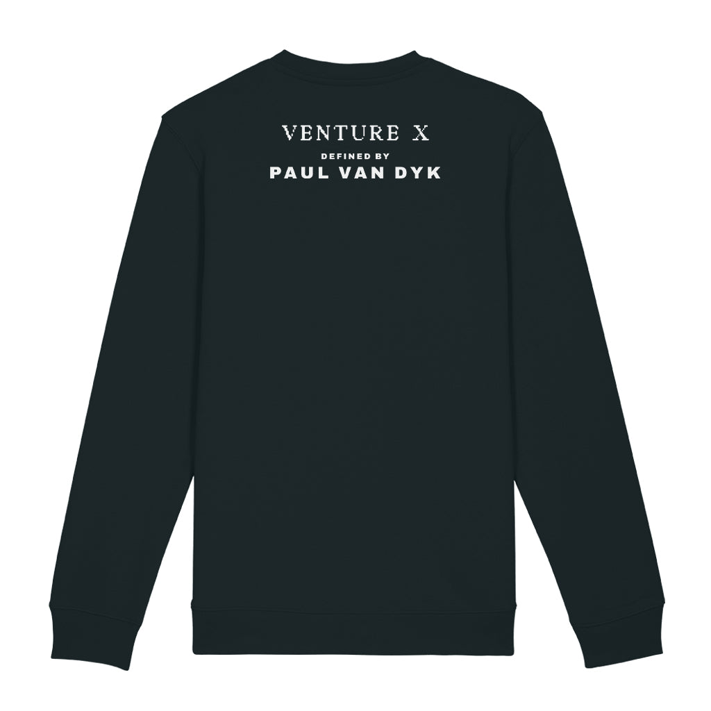 VENTURE X PvD White Logo Unisex Iconic Sweatshirt-Paul van Dyk-Essential Republik