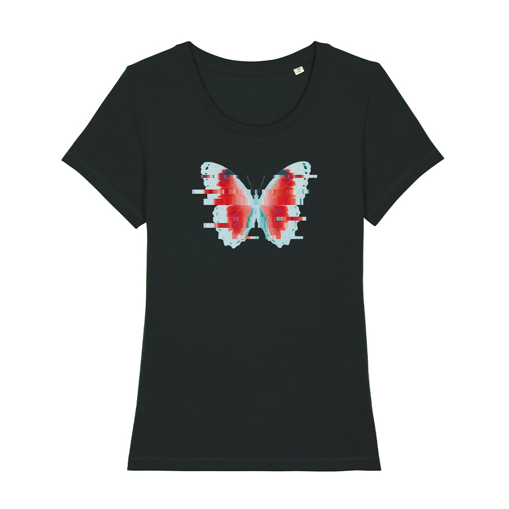 Afters Butterfly Women's Iconic Fitted T-Shirt-Renaissance-Essential Republik