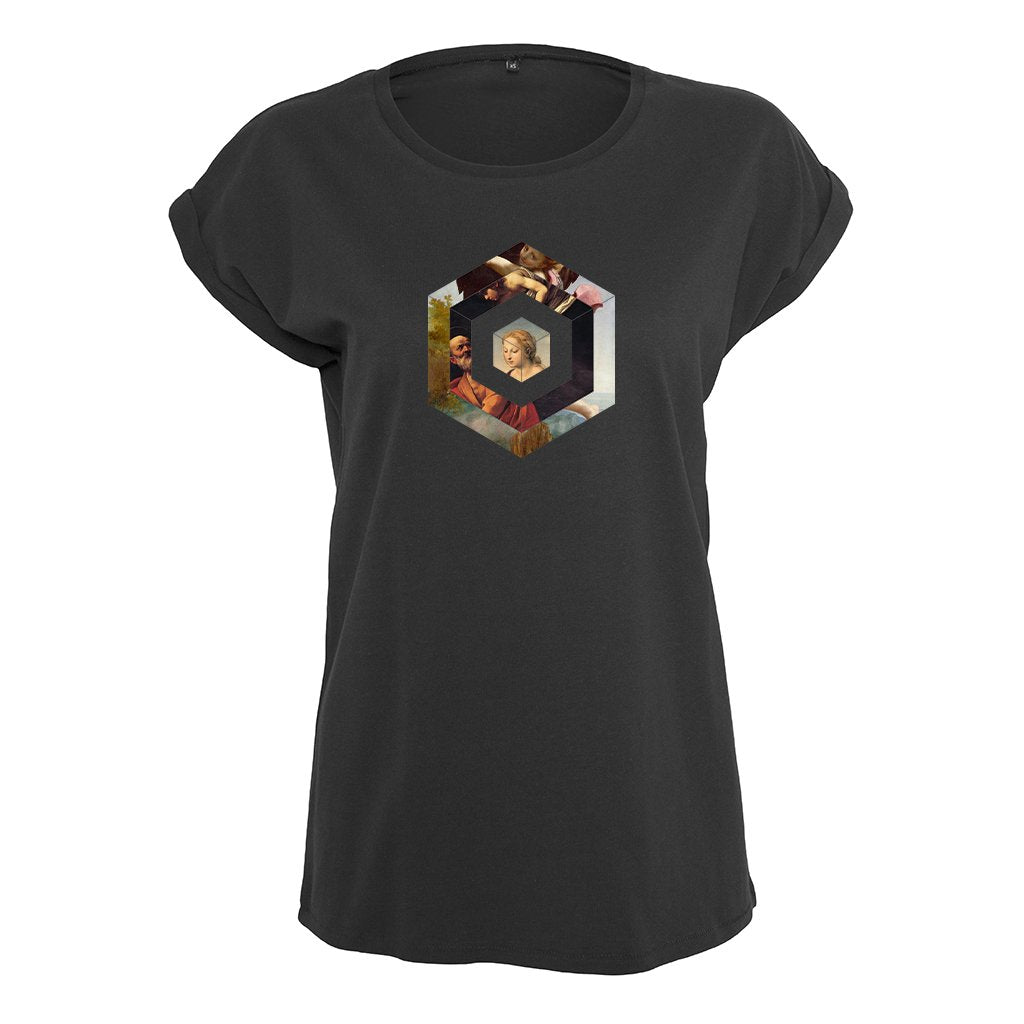 Renaissance Hexagons Women's Casual T-Shirt-Renaissance-Essential Republik