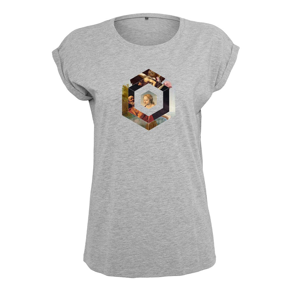 Renaissance Hexagons Women's Casual T-Shirt-Renaissance-Essential Republik