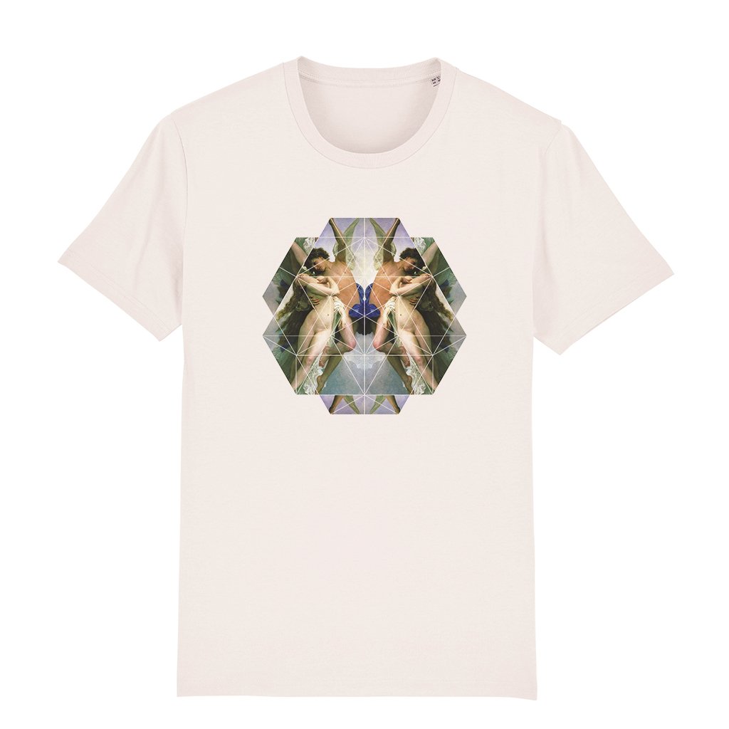 Renaissance Geometric Pattern Front And Back Print Unisex Organic T-Shirt-Renaissance-Essential Republik