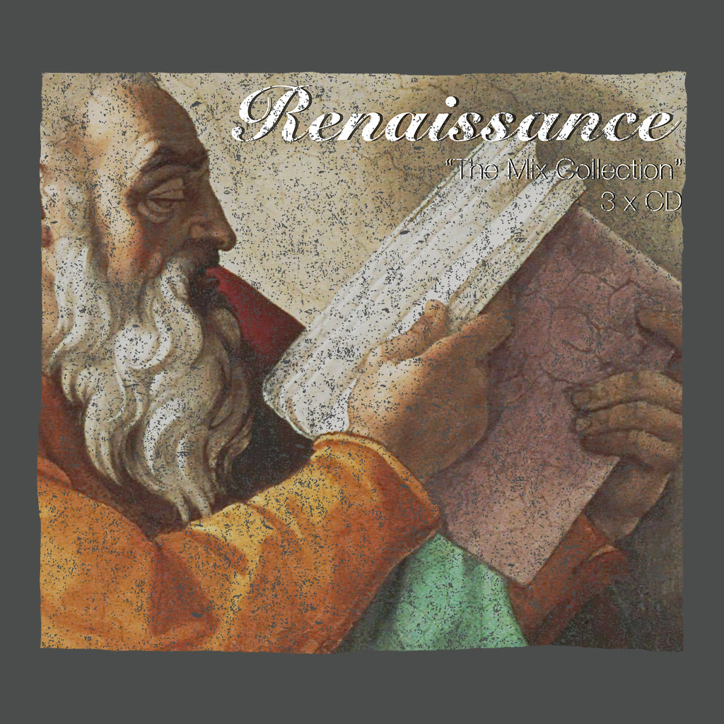 Renaissance The Mix Collection Album Cover Front And Back Print Unisex Organic T-Shirt-Renaissance-Essential Republik