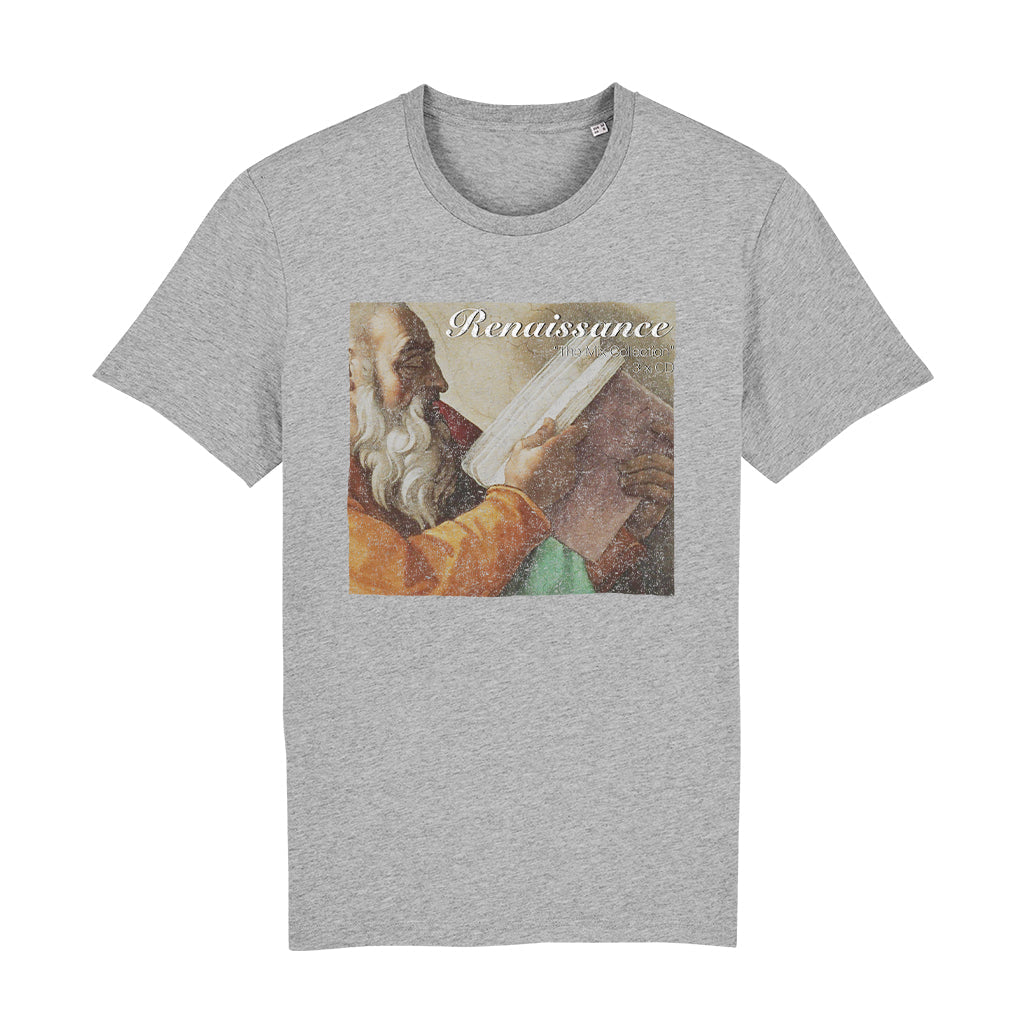 Renaissance The Mix Collection Album Cover Front And Back Print Unisex Organic T-Shirt-Renaissance-Essential Republik