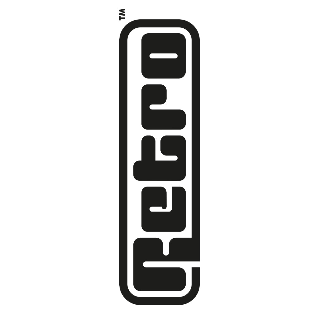 Black Vertical Retro Logo Insulated Stainless Steel Water Bottle-Retro-Essential Republik