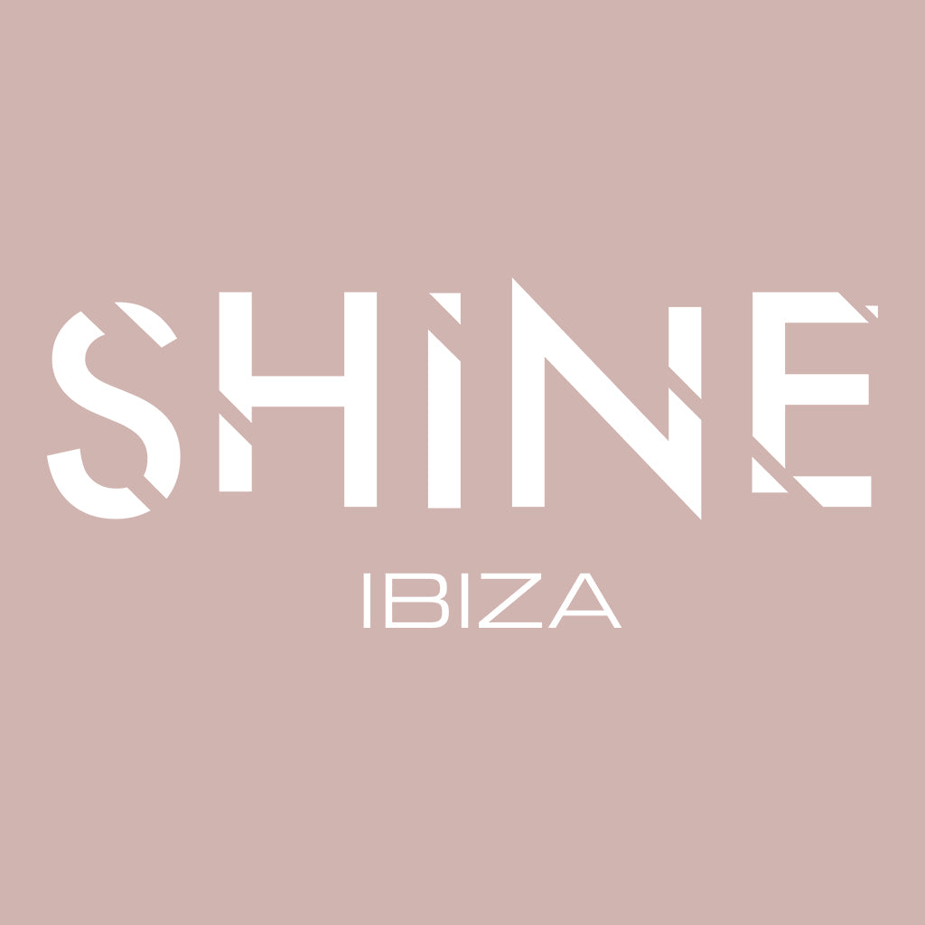 Shine Ibiza White Logo Women's Casual T-Shirt-Shine-Essential Republik