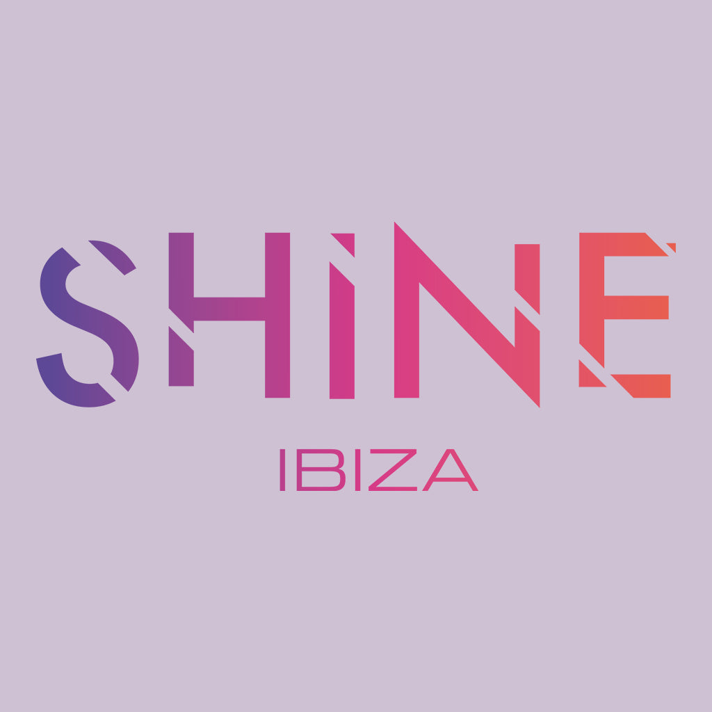 Shine Ibiza Multicoloured Logo Women's Casual T-Shirt-Shine-Essential Republik