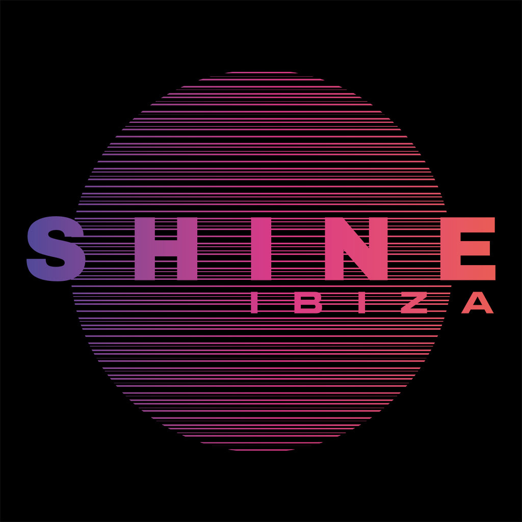 Shine Ibiza Multicoloured Circle Logo Cruiser Iconic Hoodie-Shine-Essential Republik