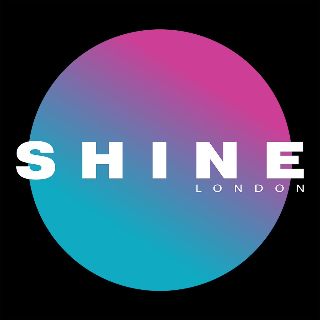Shine London Multicoloured Circle Logo Unisex Organic T-Shirt-Shine-Essential Republik