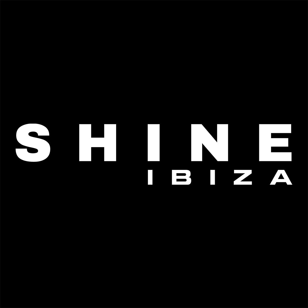 Shine Ibiza White Circle Logo Front And Back Print Women's Casual T-Shirt-Shine-Essential Republik