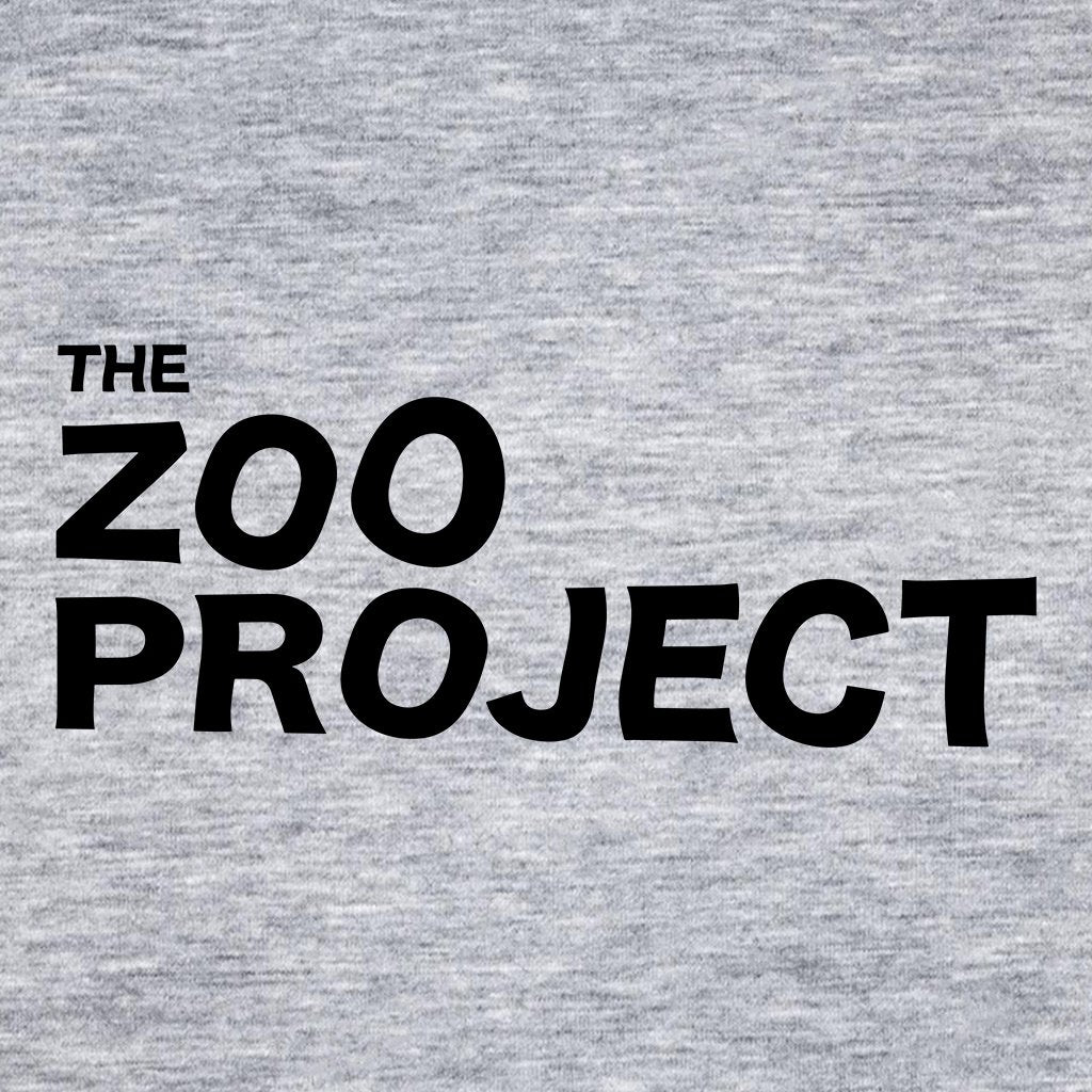 The Zoo Project Black Logo Unisex Iconic Sweatshirt-The Zoo Project-Essential Republik