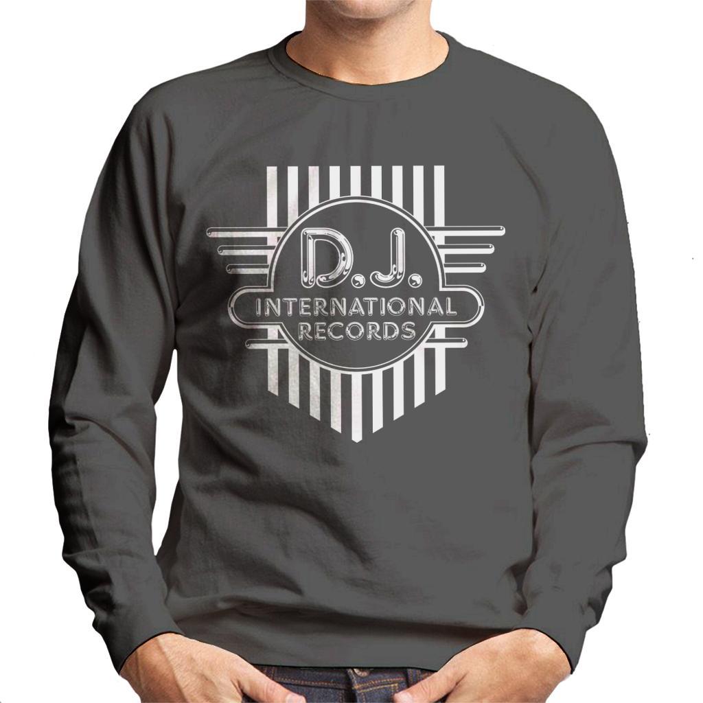 DJ International Records Cross Logo Men's Sweatshirt-DJ International-Essential Republik
