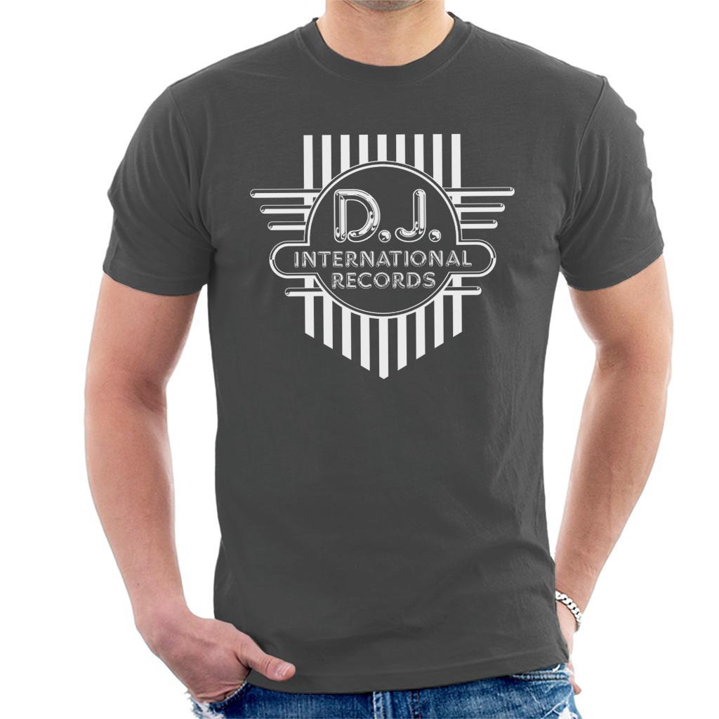 DJ International Records Cross Logo Men's T-Shirt-DJ International-Essential Republik