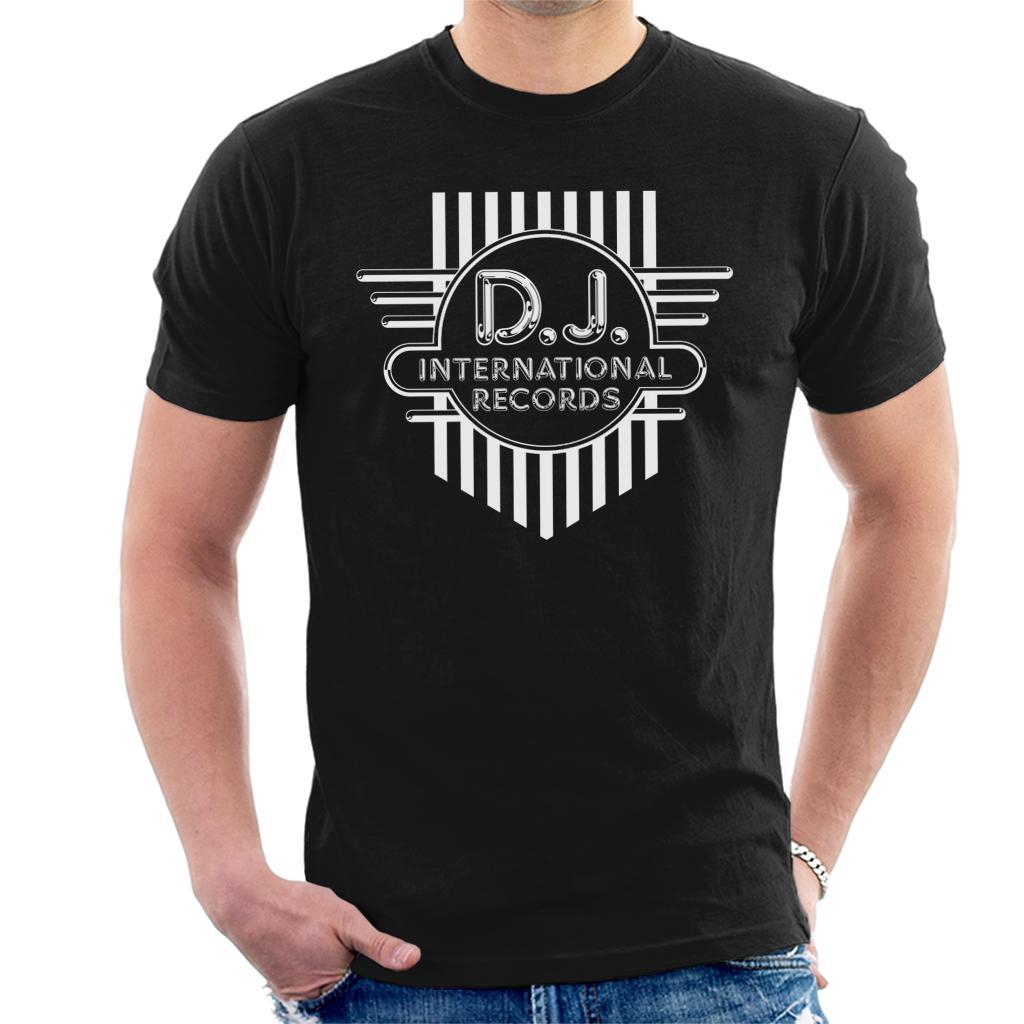 DJ International Records Cross Logo Men's T-Shirt-DJ International-Essential Republik