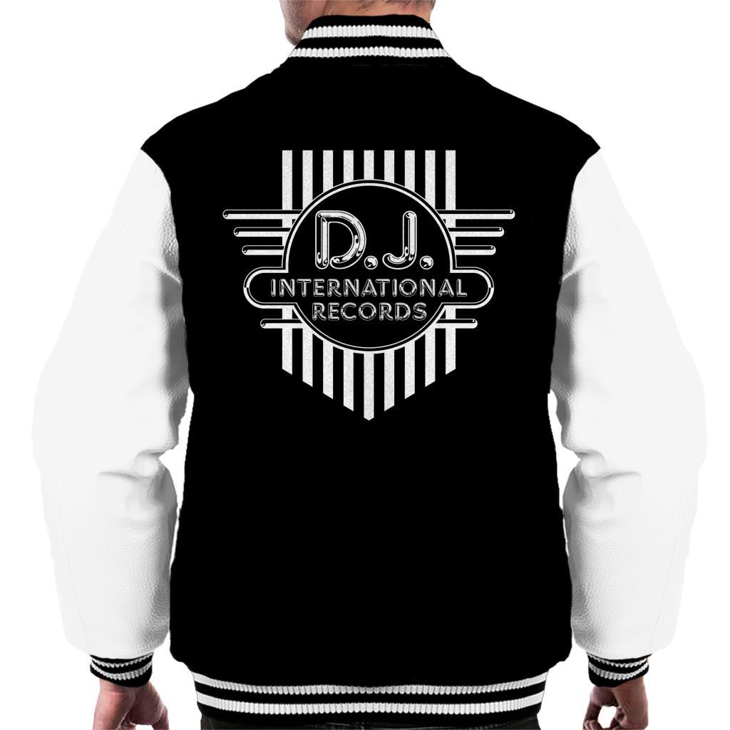 DJ International Records Cross Logo Men's Varsity Jacket-DJ International-Essential Republik