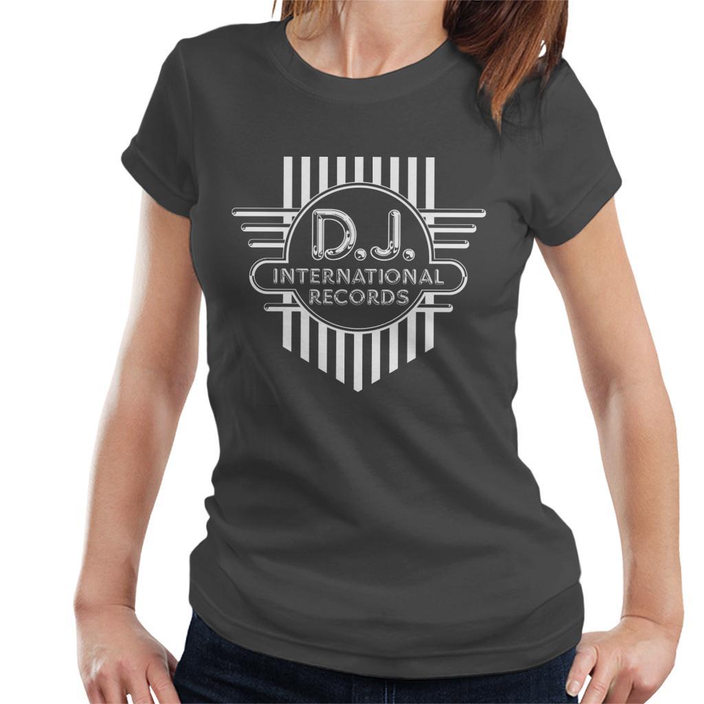 DJ International Records Cross Logo Women's T-Shirt-DJ International-Essential Republik