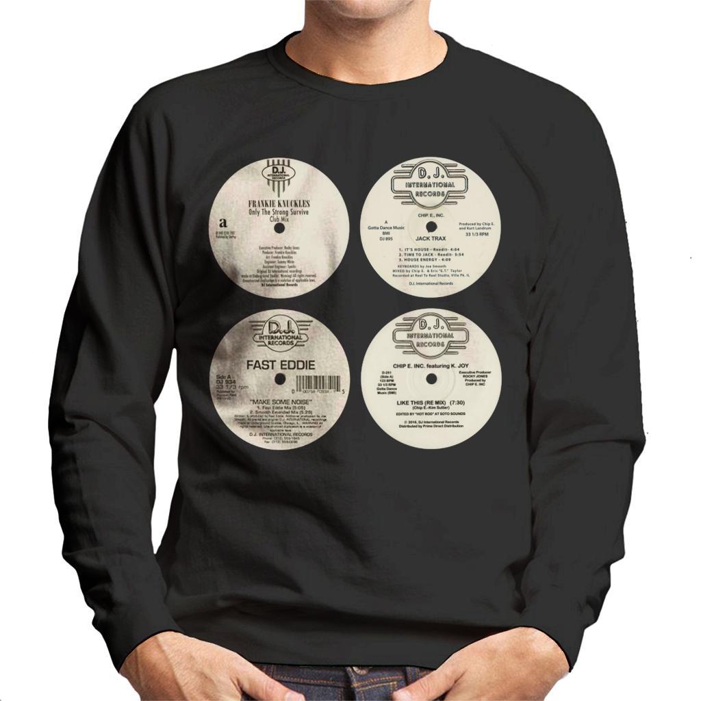 DJ International Classic Records Men's Sweatshirt-DJ International-Essential Republik