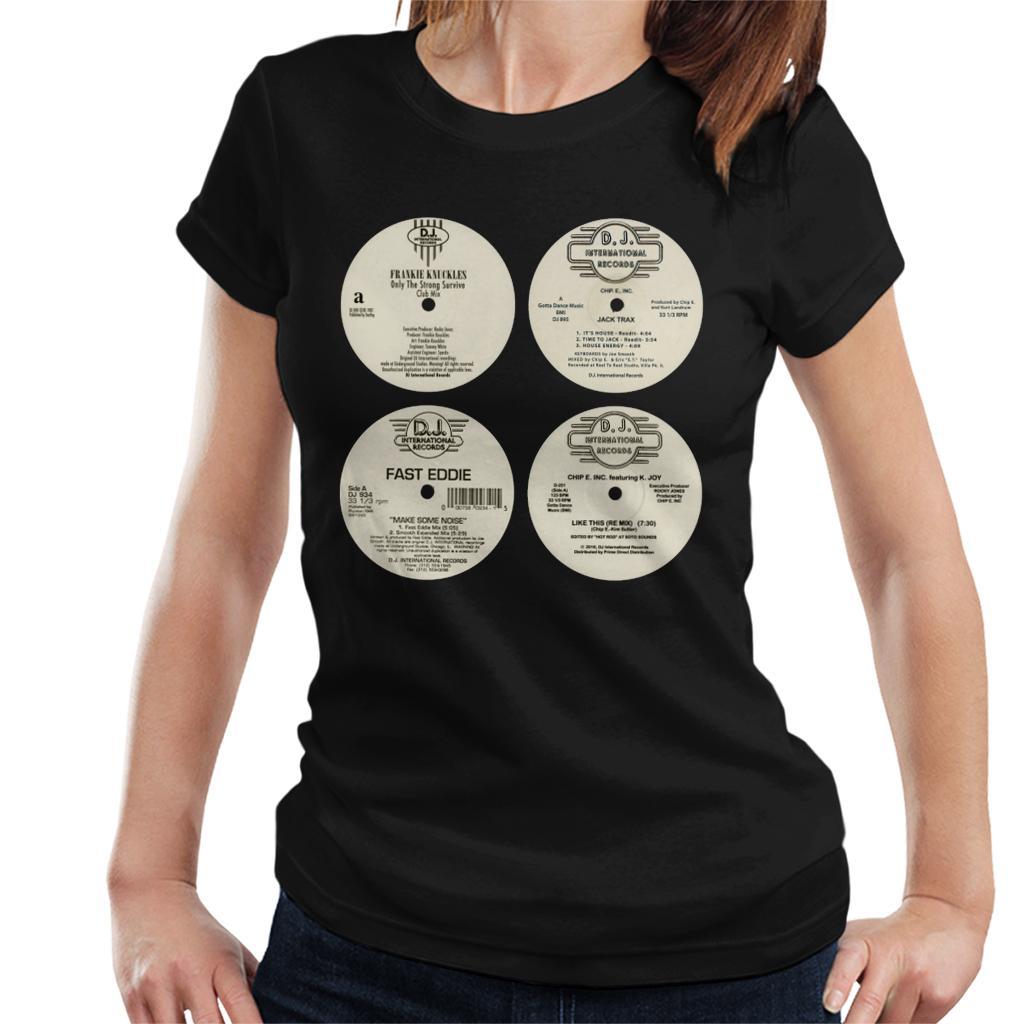 DJ International Classic Records Women's T-Shirt-DJ International-Essential Republik