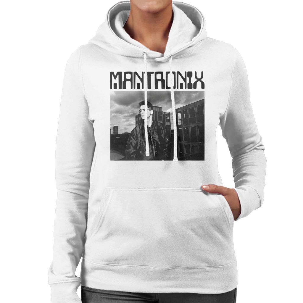 Mantronix Kurtis Shot Women's Hooded Sweatshirt-Mantronix-Essential Republik