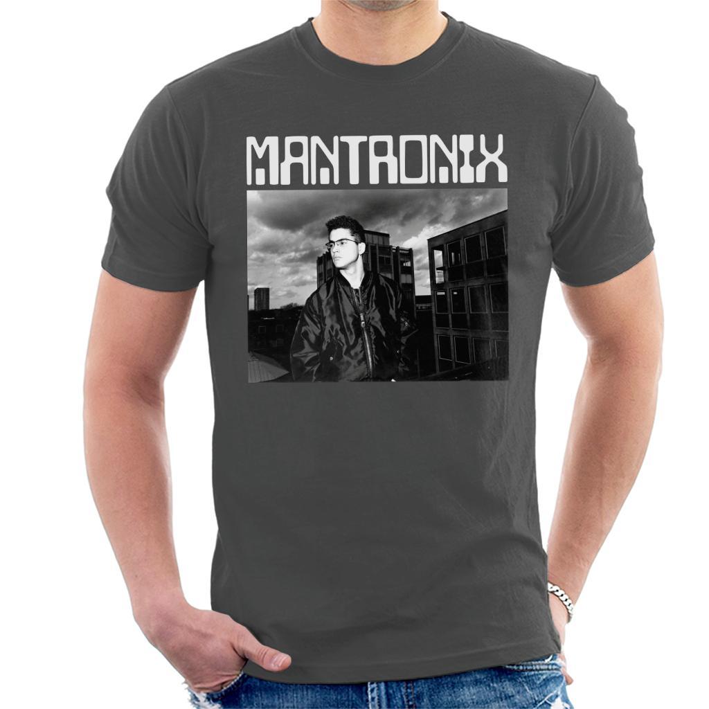 Mantronix DJ Kurtis Shot Men's T-Shirt-Mantronix-Essential Republik
