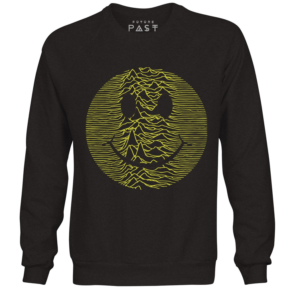 Acid Pulsar Premium Sweatshirt / Black-Future Past-Essential Republik