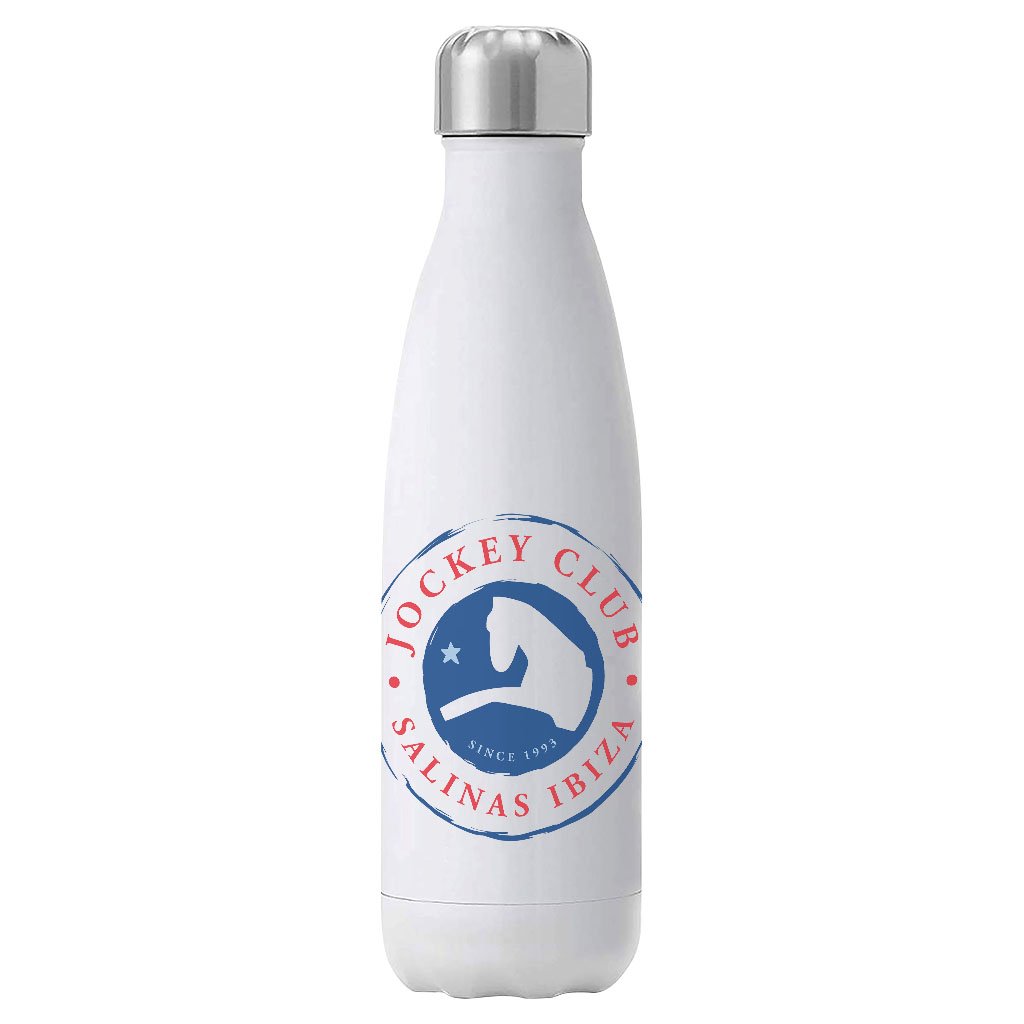Jockey Club Blue Badge Insulated Stainless Steel Water Bottle-Jockey Club-Essential Republik