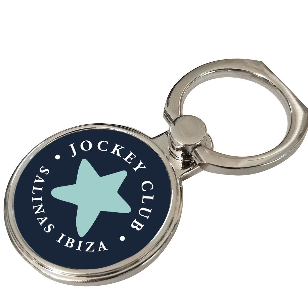 Jockey Club Salinas Ibiza Star White Text Phone Ring-Jockey Club-Essential Republik