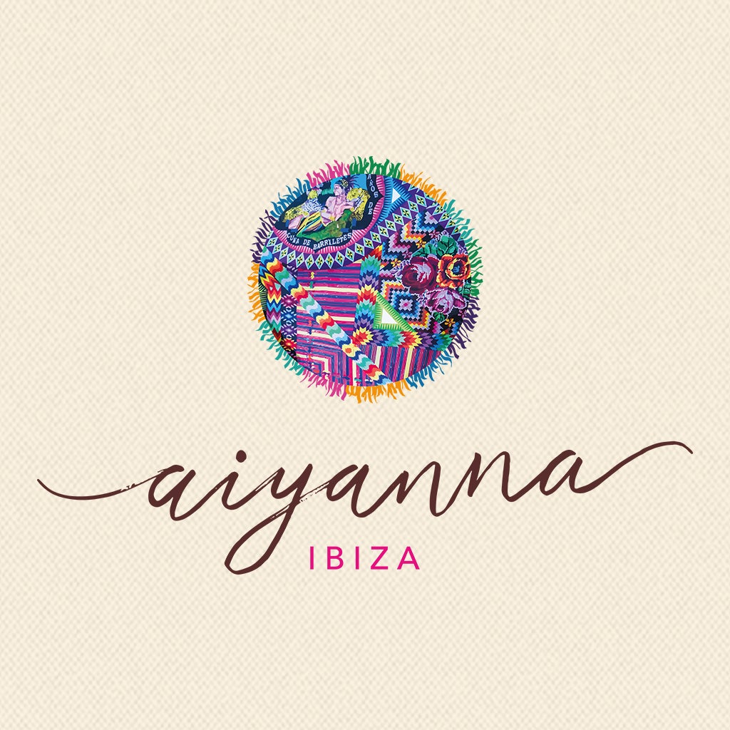 Aiyanna Ibiza Brown Logo Organic Marina Tote Bag-Aiyanna-Essential Republik