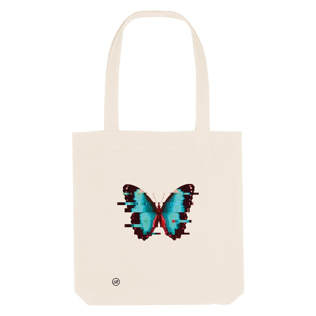 Daytime Butterfly Woven Tote Bag-Renaissance-Essential Republik