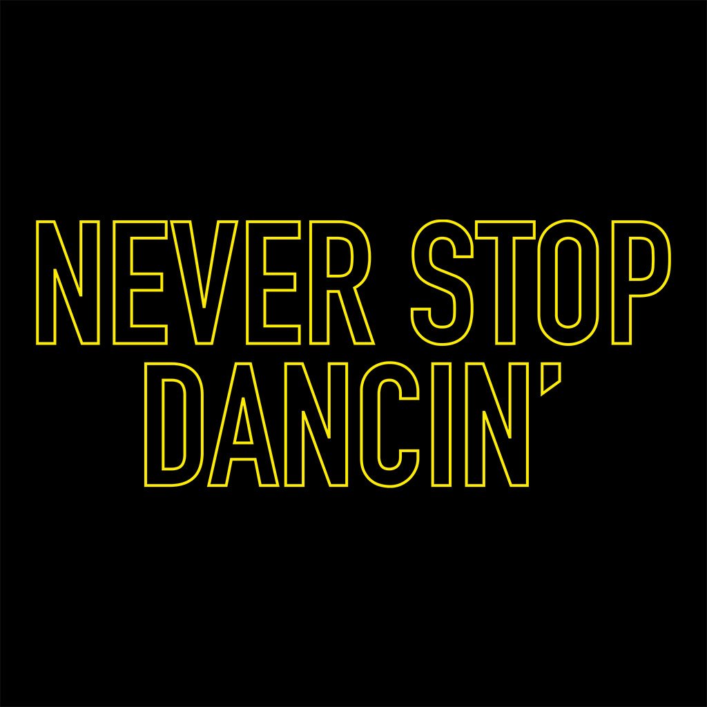 Never Stop Dancin! Unisex Sweatshirt-Acid87-Essential Republik