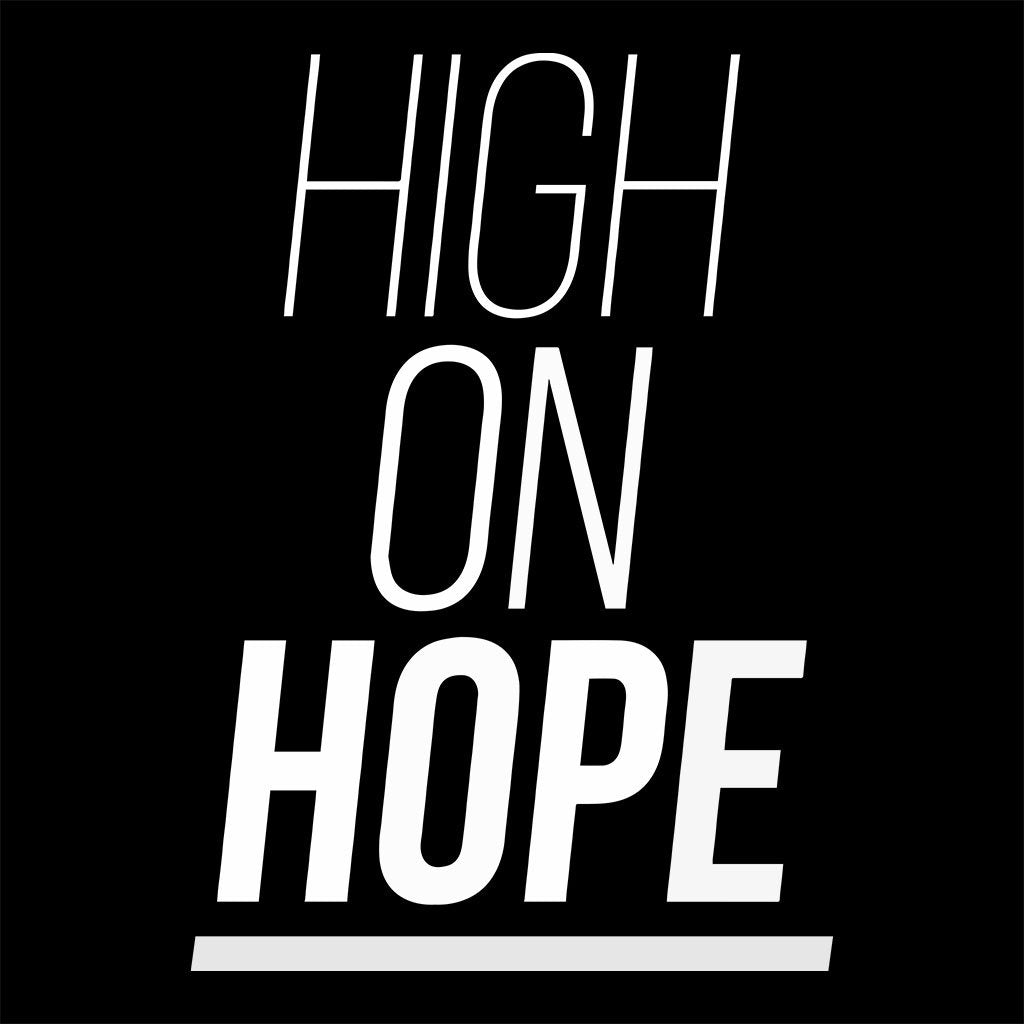 High On Hope Unisex Organic T-Shirt-Acid87-Essential Republik