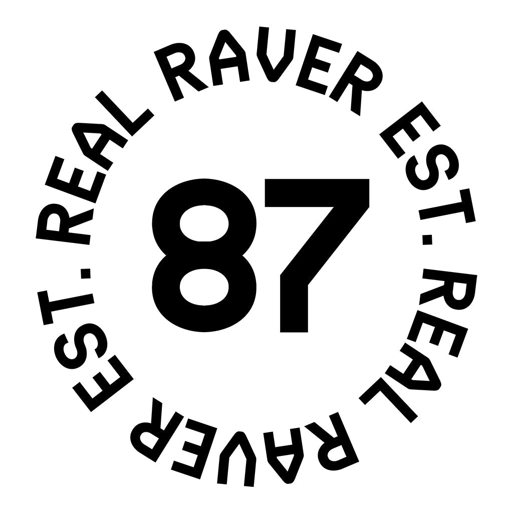 Real Raver Est 1987 Unisex T-Shirt-Acid87-Essential Republik
