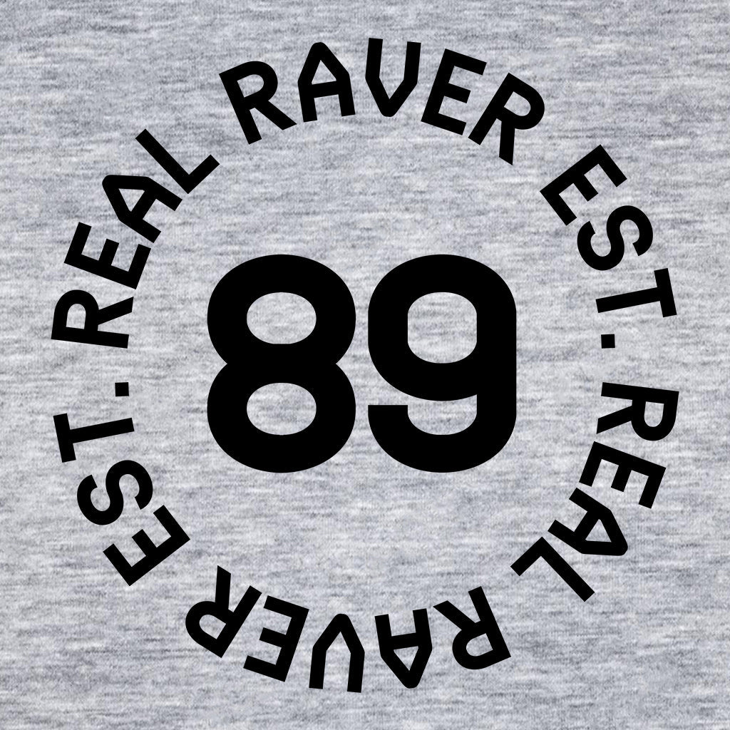 Real Raver Est 1989 Unisex T-Shirt-Acid87-Essential Republik