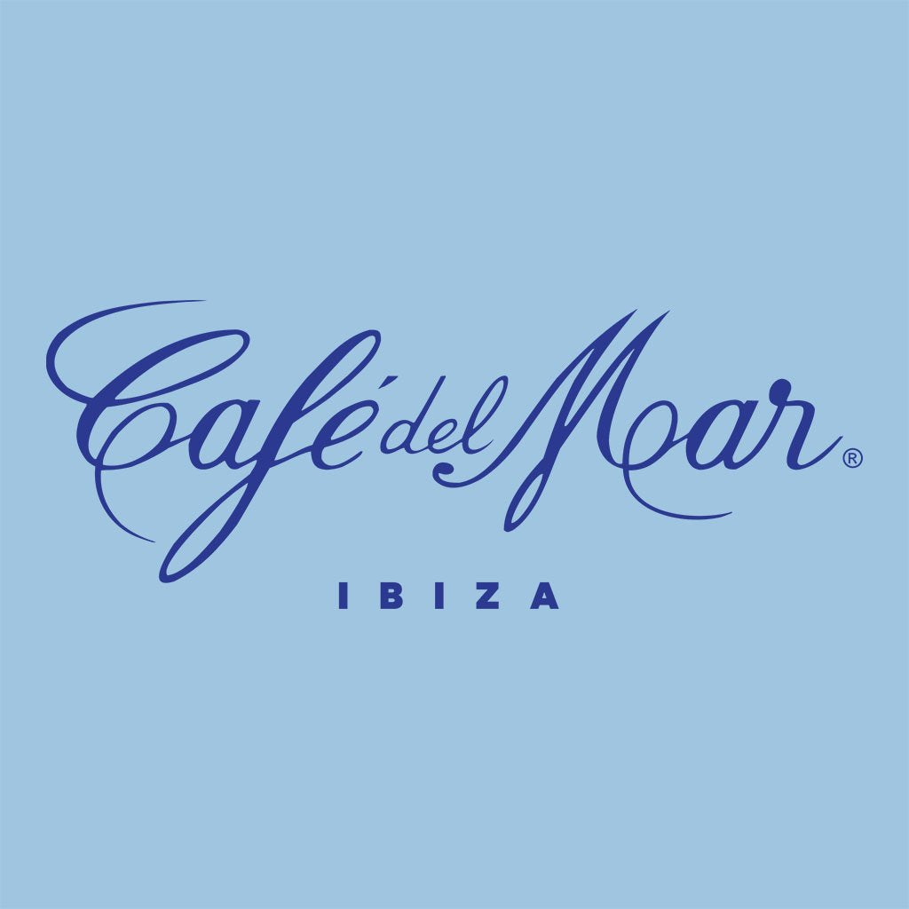 Café del Mar Ibiza Blue Logo Men's Polo T-Shirt-Café del Mar-Essential Republik